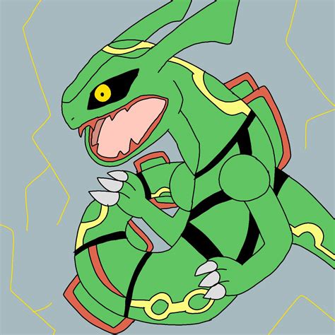 Pokemon! RAYQUAZA!! by AnnaDonobird on DeviantArt