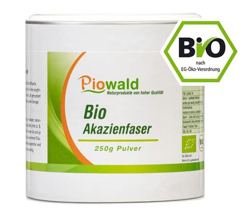 Piowald Bio Akazienfaser Pulver Kg Shop Apotheke