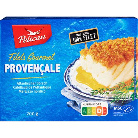 Pelican Filets Gourmet Msc Atlantic Cod Fillet Proven Ale Migros