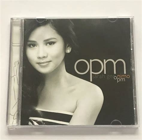 Sarah Geronimo Opm