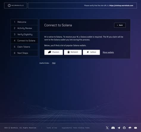 Wormhole | How to Claim W Airdrop