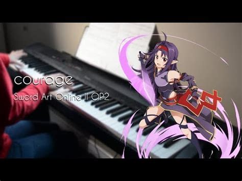 Courage Sword Art Online Ii Op Piano Improvisation Youtube