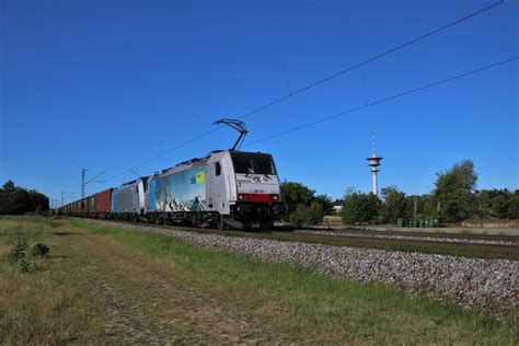 Railpool Bls Cargo Und Mit Containerzug Am