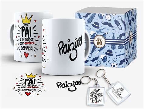 Caneca Personalizada Dia Dos Pais Presente Paiz O Elo