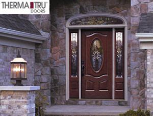 3 4 Deluxe Oval Lite 2 Panel Fiberglass Exterior Door With Decorative