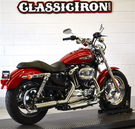 Harley Davidson Xl C Sportster Custom Ember Red Sunglo