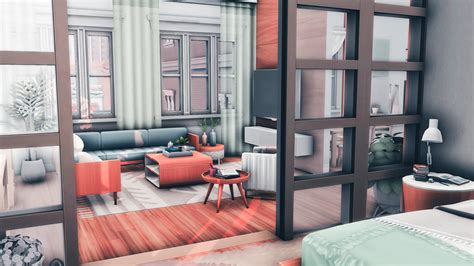 Cozy Apartment No Cc The Sims 4 Rooms Lots Curseforge