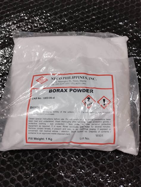 Borax Powder 1 Kilo Etimaden Not For Pool Table Use Lazada Ph