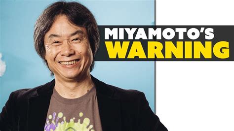 Miyamotos Warning To Greedy Developers Youtube Nintendo Switch