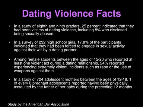 Ppt Teen Dating Violence Powerpoint Presentation Free Download Id