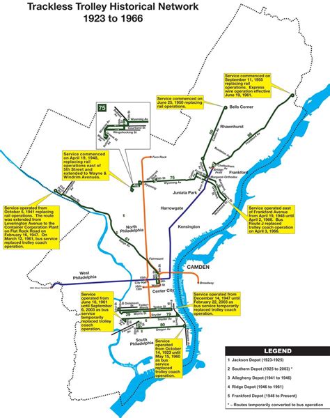 Septa Trolley Track Map