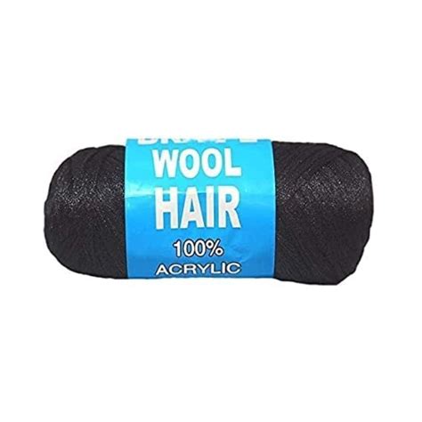 Brazilian Wool hair | Braids Twists | Knitting Brazil Wool | 1 Roll