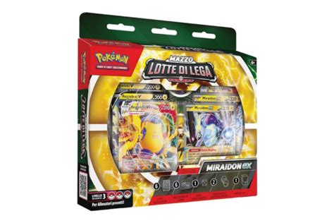 Pokemon Ita Mazzo Lotte Di Lega V Max Miraidon Ex Robe Da Elfi