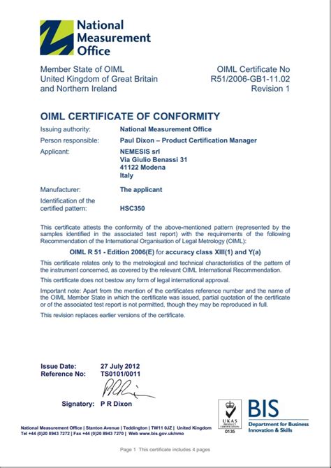 Mid And Oiml R51 Approval For Hsc350 Checkweighers And Weigh Price Labelers