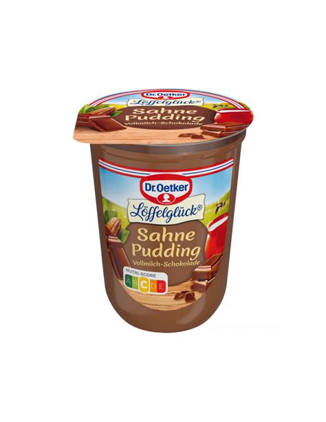 Dr Oetker Sahne Pudding Schoko 500 G