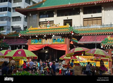 Kwan Im Thong Hood Cho Temple In Waterloo Street Bugis Area Singapore