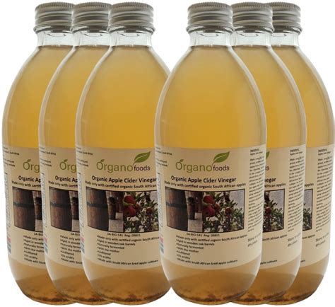 Organic Apple Cider Vinegar 6 x 500ml Bulk Pack | Shop Today. Get it ...