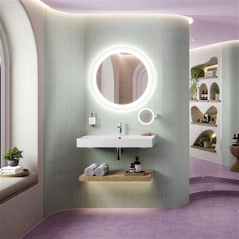 Sphere Led Round Bathroom Mirror Hib Ltd