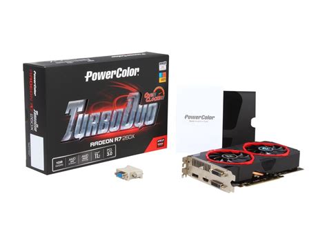 Open Box Powercolor Turboduo Radeon R X Video Card Axr