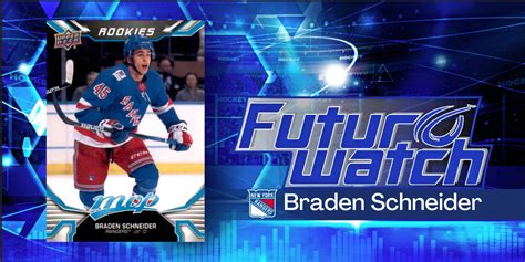 NHL Future Watch: Braden Schneider Hockey Cards, New York Rangers