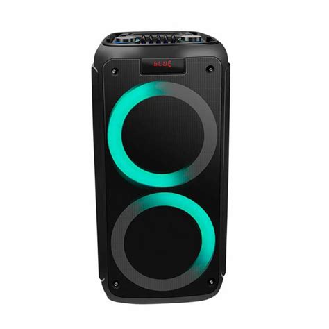 Caixa De Som Pulse Sp Mini Torre W Efeito De Led Bluetooth