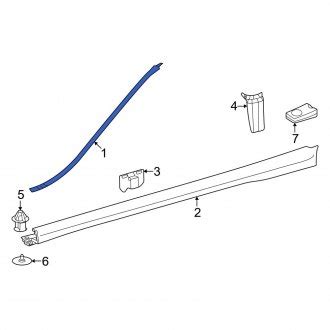 Mercedes Eqb Window Trim Moldings Pillar Posts Carid