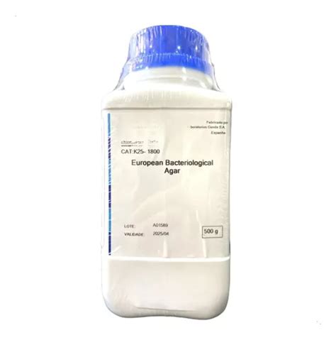 Agar Bacteriológico 500g Kasvi K25 1800 Frete grátis