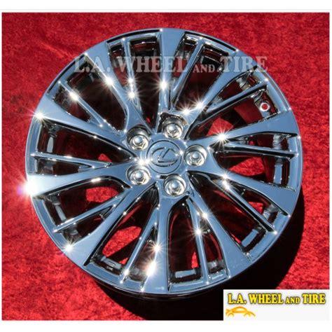 L.A. Wheel - Chrome OEM Wheel Experts | Lexus ES300H ES350 OEM 18" Set Of 4 Chrome Wheels 74376