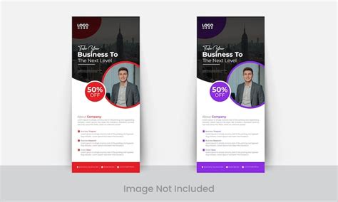 Premium Vector Vector Corporate Business Roll Up Stand Banner Design