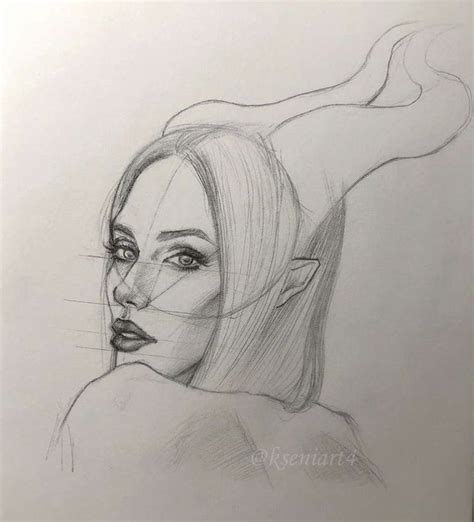 Épinglé Par 𝒀𝒆𝒏𝒊 Sur ╰┈ Dibujos Dessin De Visage Dessin Vampire Dessin De Visages