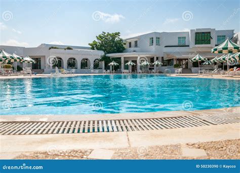 Hotel Swimming Pool stock photo. Image of surface, outside - 50230390