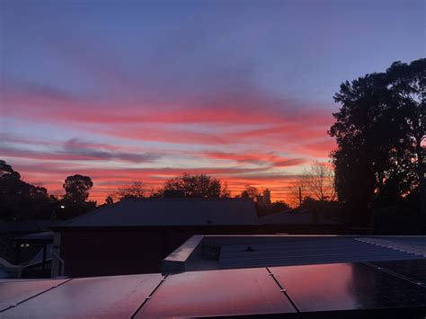 Sunset Sunset Rooftop Photo