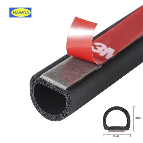 Metros Pequeno D Mm Mm Tipo M Porta Do Carro Weatherstrip