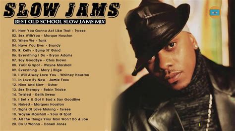 S S Slow Jams Mix Keith Sweat Mary J Blige Usher Tank Joe