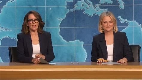 SNL: Tina Fey and Amy Poehler Return to "Weekend Update" for Emmys