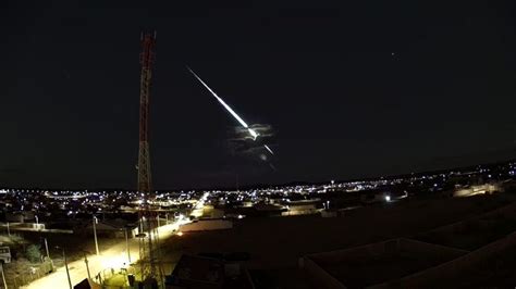 Meteoro Brilhante Visto No Sert O De Pernambuco E Especialistas