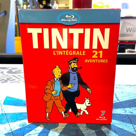 Tintin Lint Grale De Lanimation Aventures Blu Ray