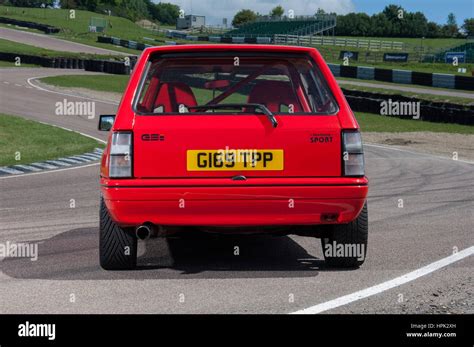 Modified 1989 Vauxhall Nova Stock Photo - Alamy