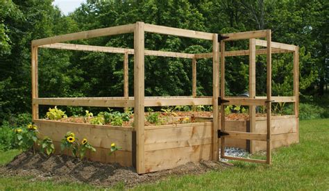 Deer Proof Vegetable Garden Kit By Gardens To Gr