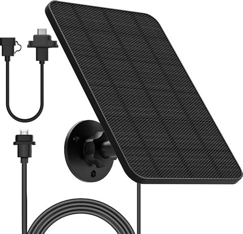 Amazon Solar Panel For Blink Camera Outdoor 4W Solar Panel With