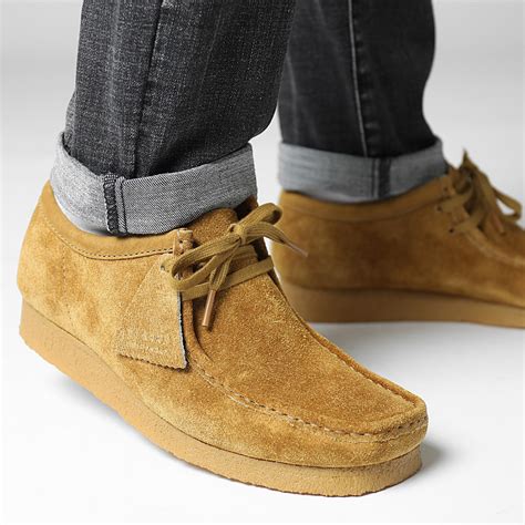 Clarks Originals Chaussures Wallabee Oak Hairy Suede