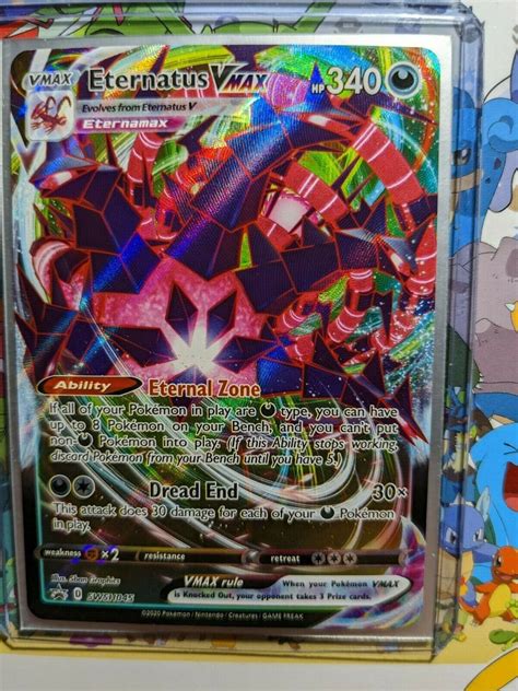 Eternatus VMAX SWSH045 Black Star Promo Ultra Rare Holo Pokemon