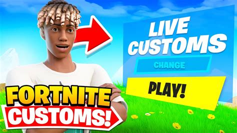 FORTNITE CUSTOM MATCHMAKING LIVE FORTNITE CUSTOMS CUSTOM MATCHMAKING