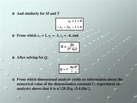 Ppt Chapter 4 Dimensional Analysis And Dynamic Similitude Powerpoint