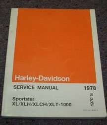 Harley Davidson Sportster Xl Xlh Xlch Xlt Models Service