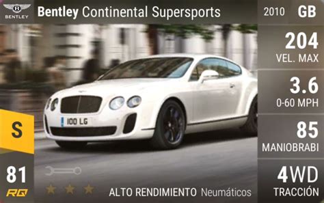 Igcd Net Bentley Continental Supersports In Top Drives