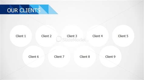 Our Clients Logo Placeholders for PowerPoint - SlideModel