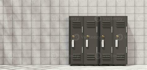 Locker sports room background storage room wall backdrop 3d illustration 28832835 Stock Photo at ...