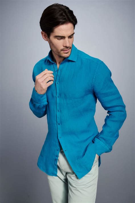 Chemise Sienna Bleu Turquoise