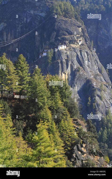 Tigers Nest Taktsang Monastery Bhutan Stock Photo Alamy